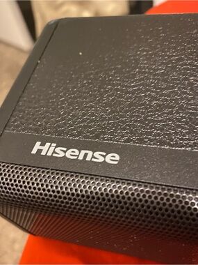 Hisense Black Wireless soundbar speaker